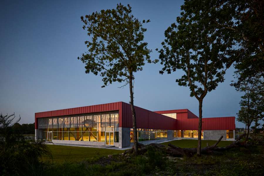 Swimming dreams take shape behind steel profiles in Vesthimmerland, Svømmecenter Vesthimmerland, Løgstørvej 59, 9600 Aars, Denmark